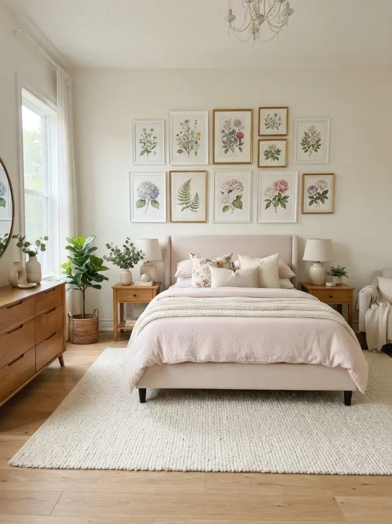 Floral Gallery Wall