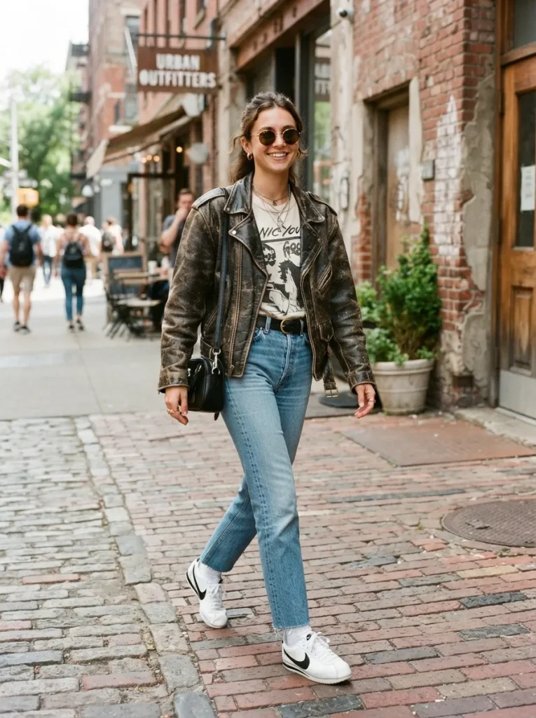 Graphic Tee Denim