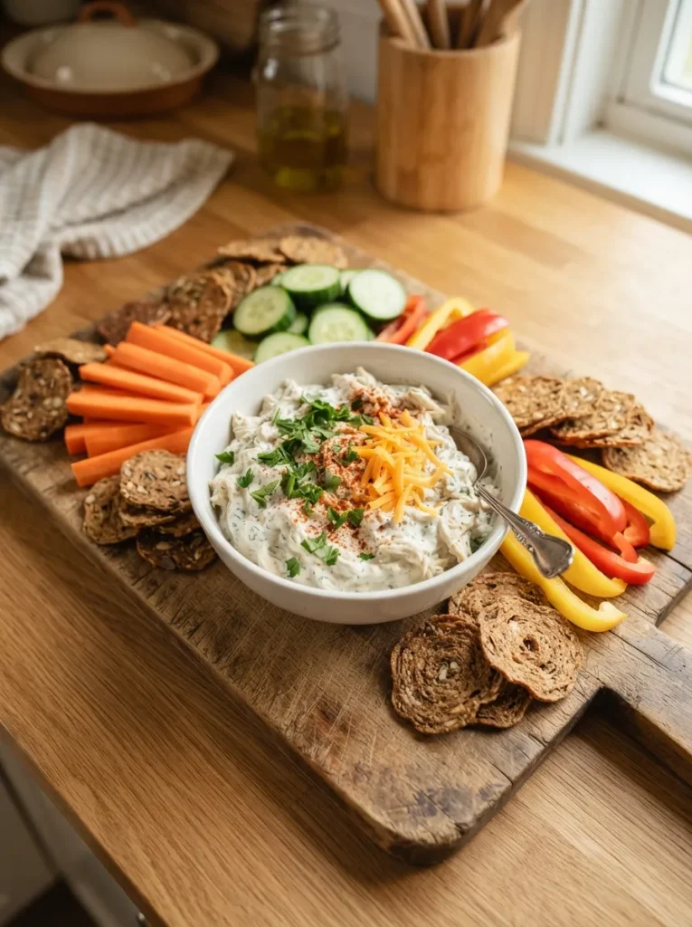 Greek Yogurt Chicken Dip