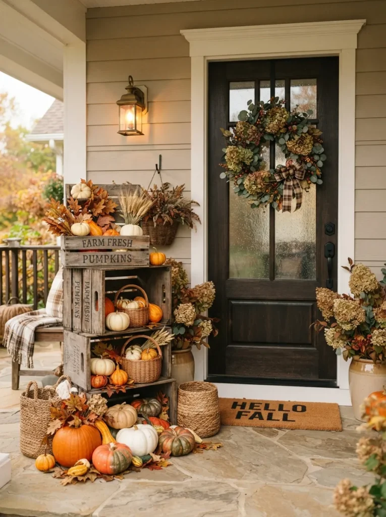Harvest Crate Display