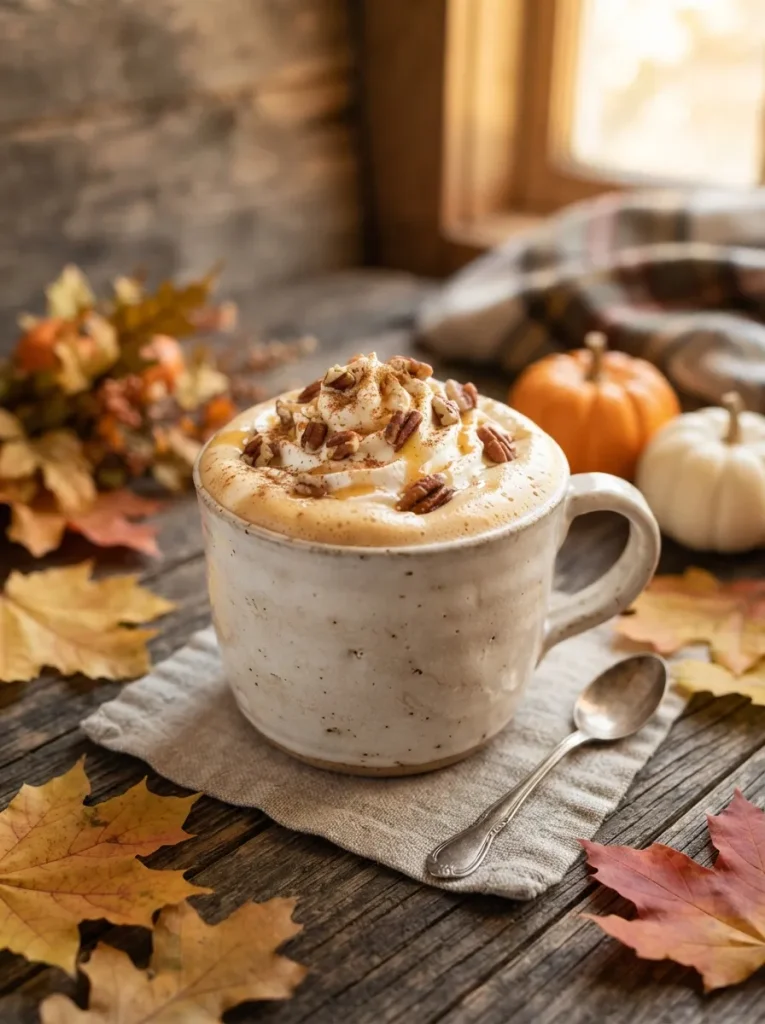 Maple Pecan Pumpkin Latte