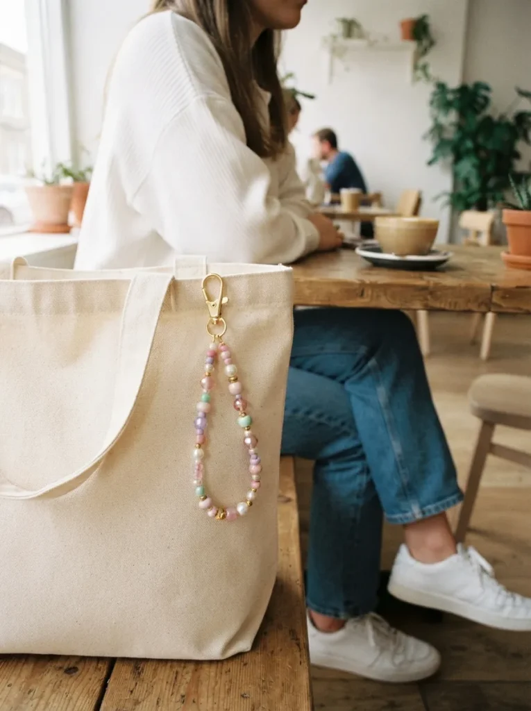 Pastel Beaded Charm