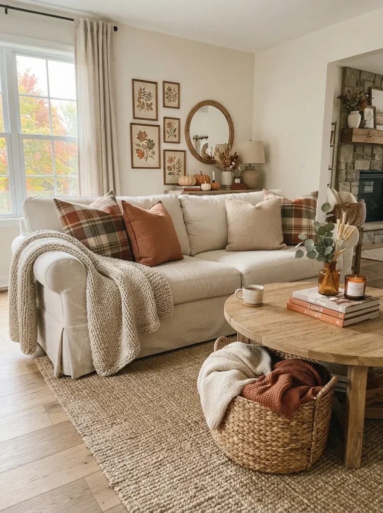 Plaid Accent Pillows