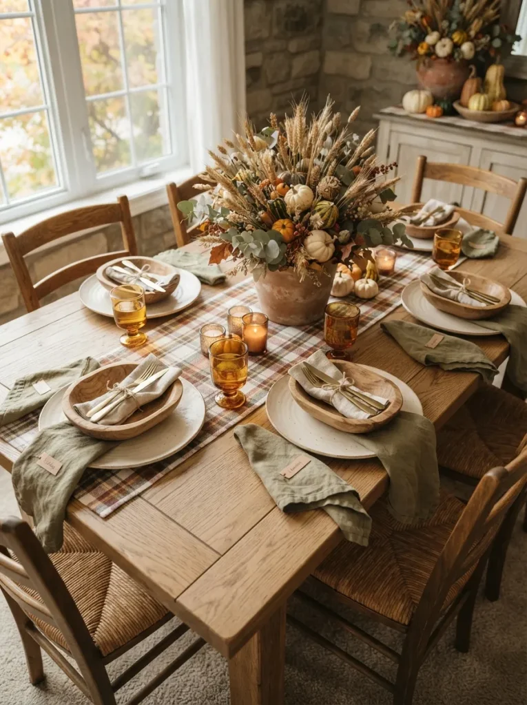 Plaid Table Runner
