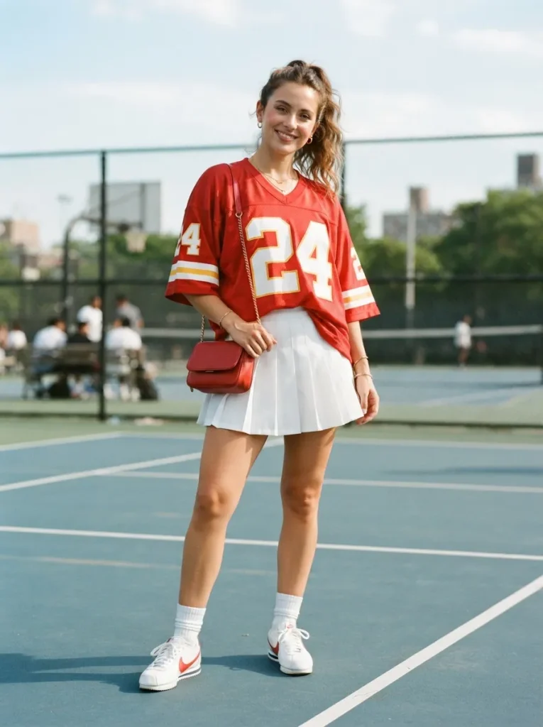 Pleated Tennis Skirt
