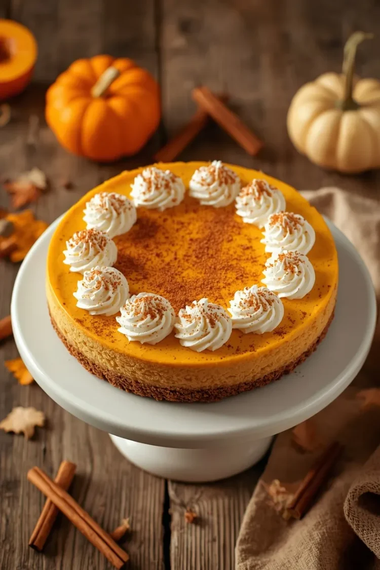 Pumpkin Spice Cheesecake