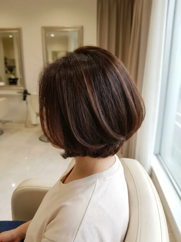 Rounded Voluminous Bob