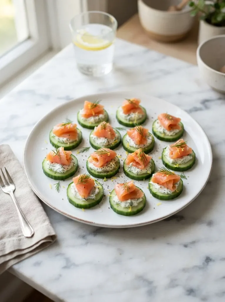 Salmon Cream Cheese Bites