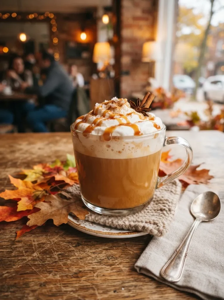 Salted Caramel Pumpkin Latte