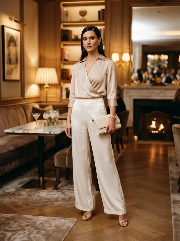 Silk Trousers Luxe