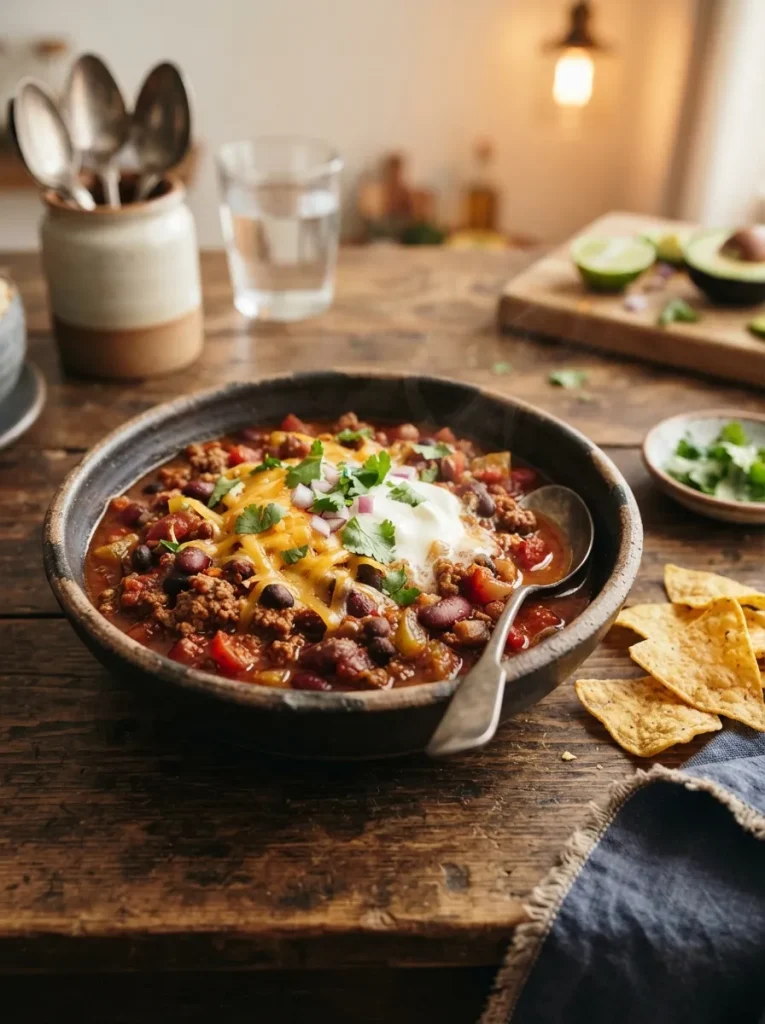 Slow Cooker Chili