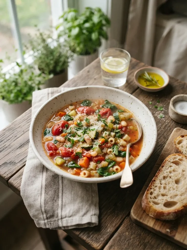 Slow Cooker Minestrone