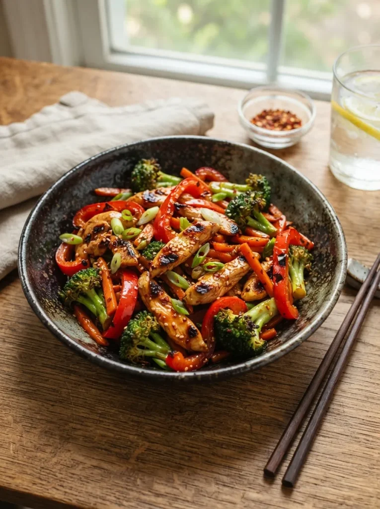 Spicy Chicken Stir-Fry
