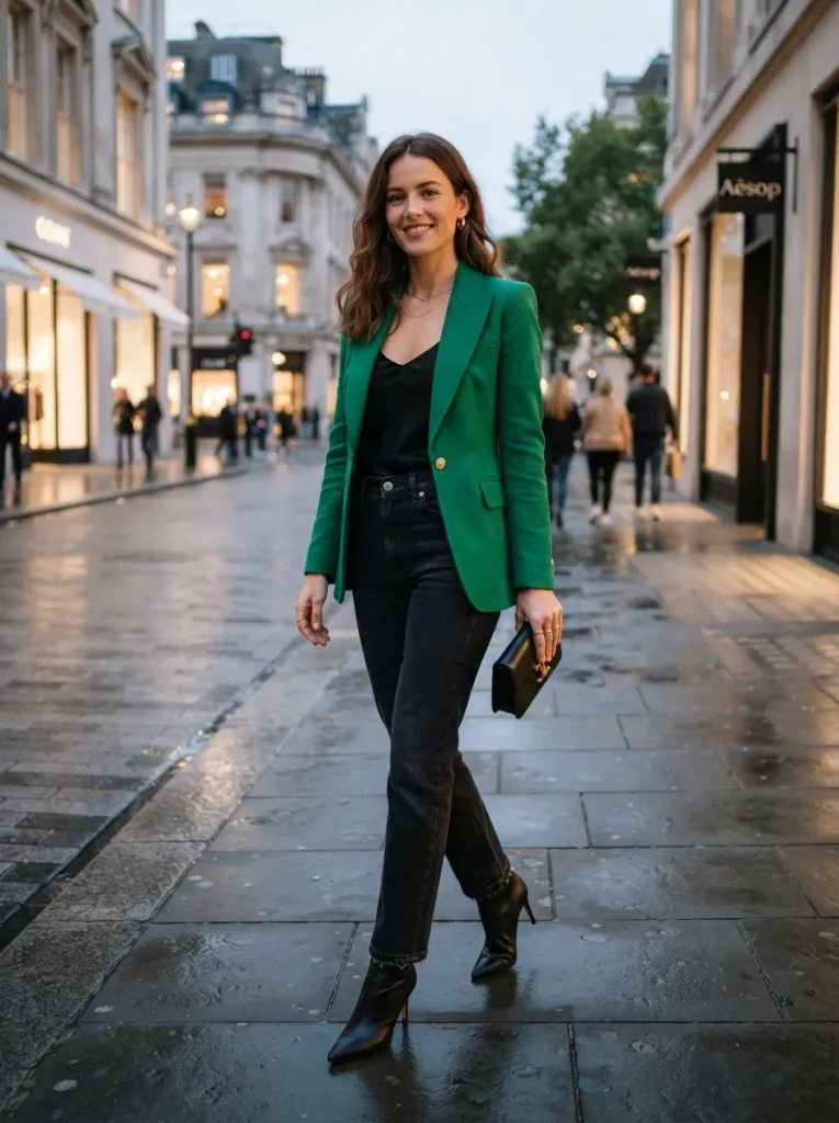 Statement Blazer Denim