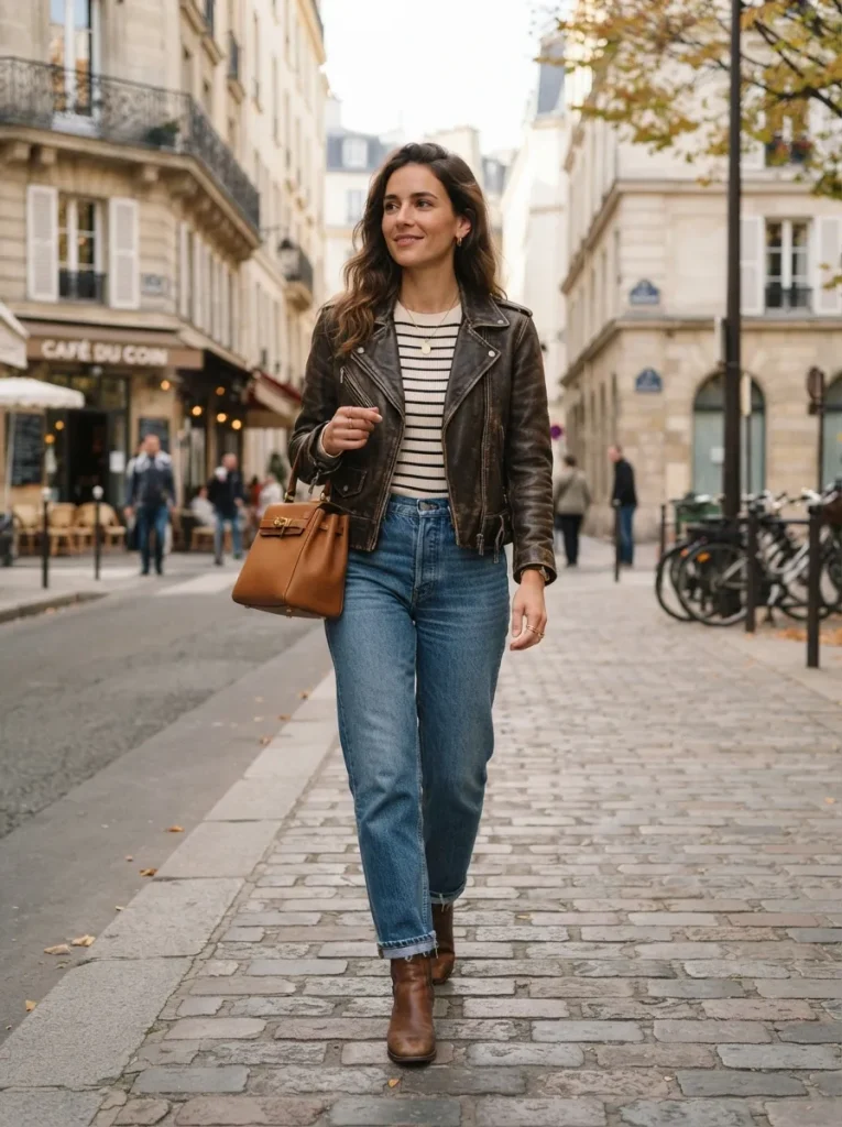 Striped Top Denim