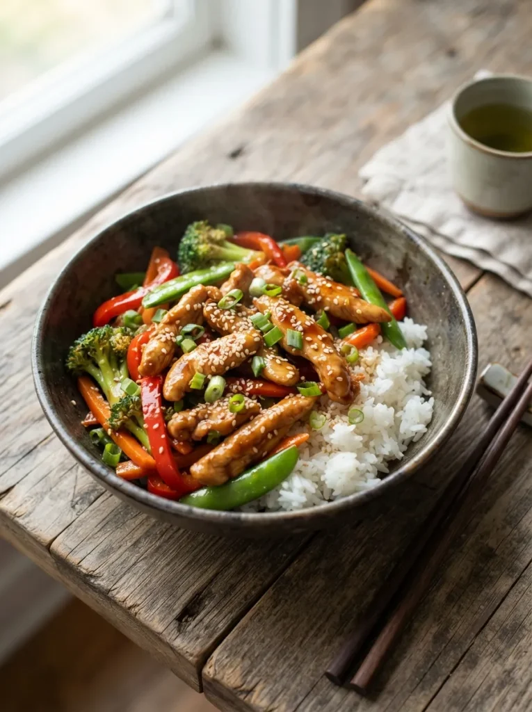 Teriyaki Chicken Stir-Fry