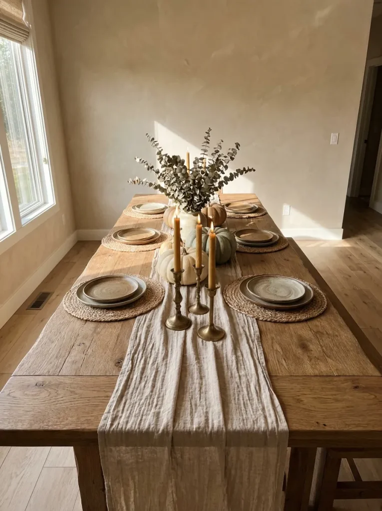 Textured Dining Runner