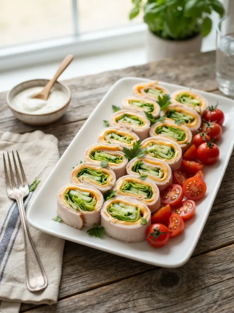 Turkey Cheese Roll-Ups