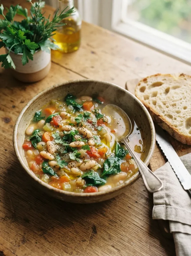 Tuscan White Bean Soup