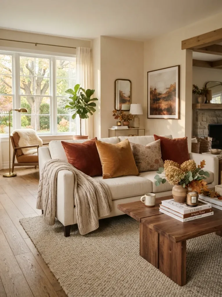 Velvet Autumn Cushions