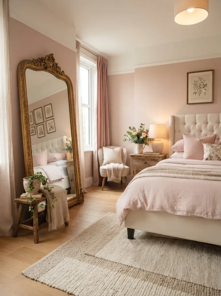 Vintage Gold Mirror