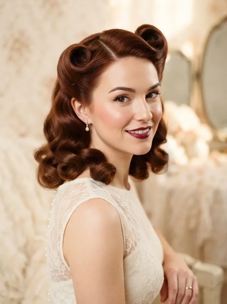 Vintage Victory Rolls