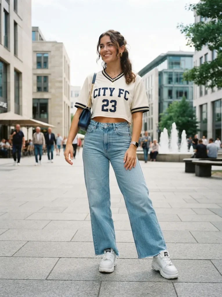 Wide-Leg Denim