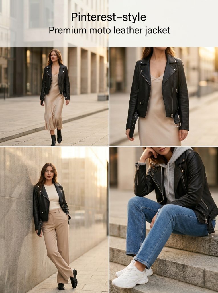 Moto Jacket Outfit Ideas That Go Beyond the Obvious