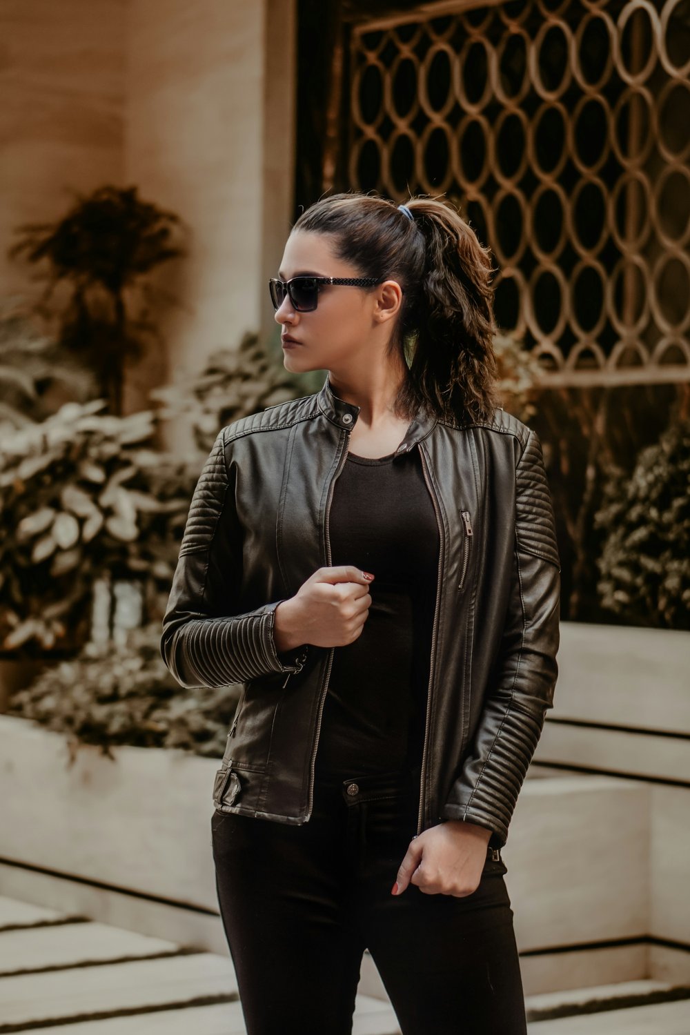 Leather Jacket and Jeans Outfit Ideas for Everyday Wear - leather jacket outfit