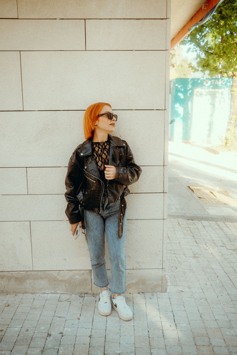 What Not to Wear with a Leather Jacket - leather jacket outfit