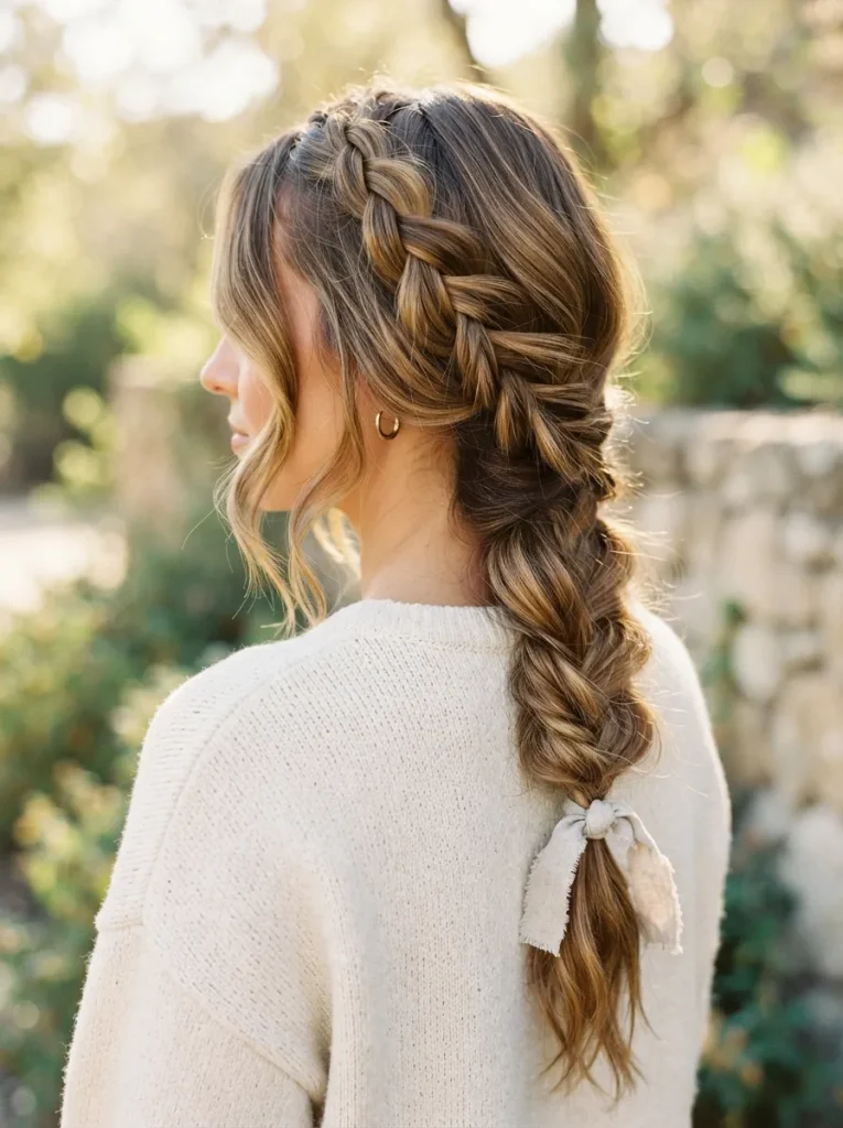 Boho Side Braid