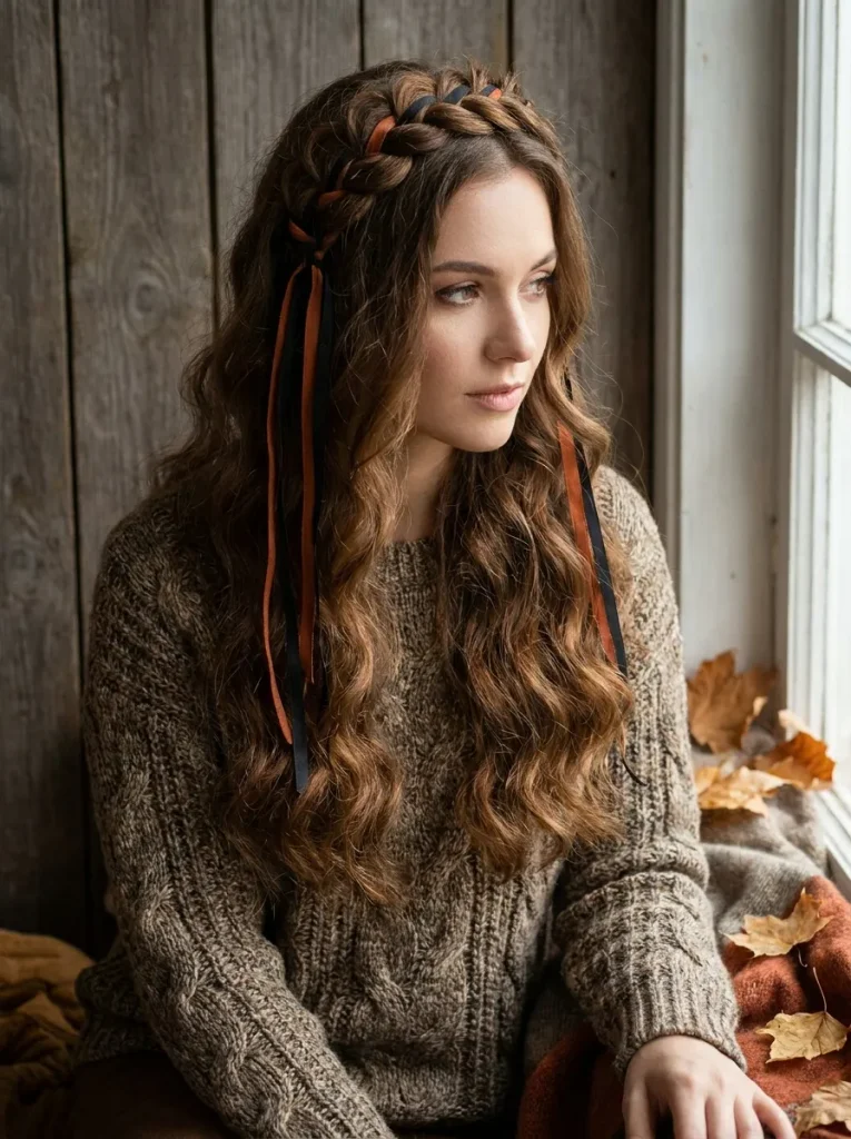 Braided Ribbon Crown