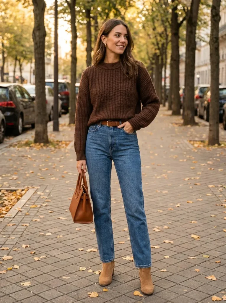 Chocolate Sweater Denim