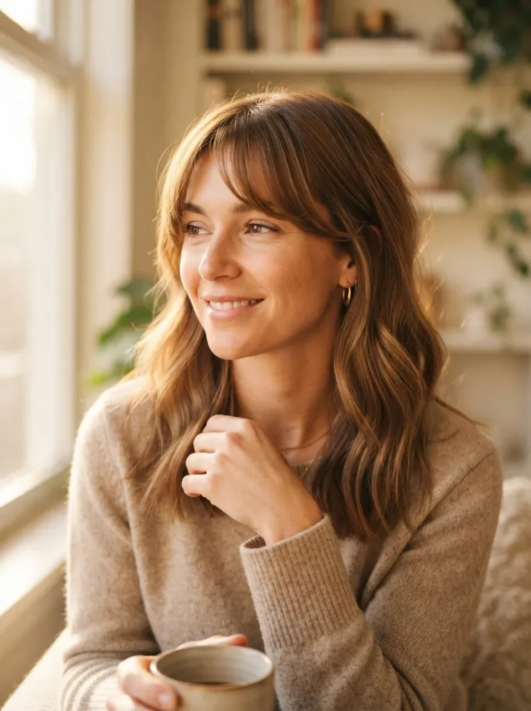 Curved Cheek Fringe