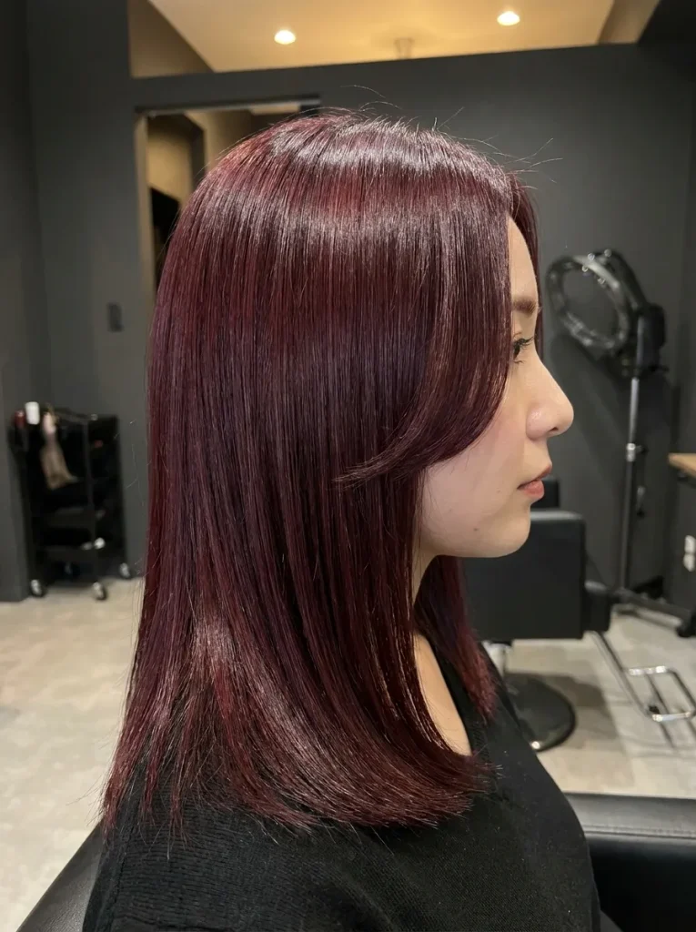Deep Burgundy Tiers