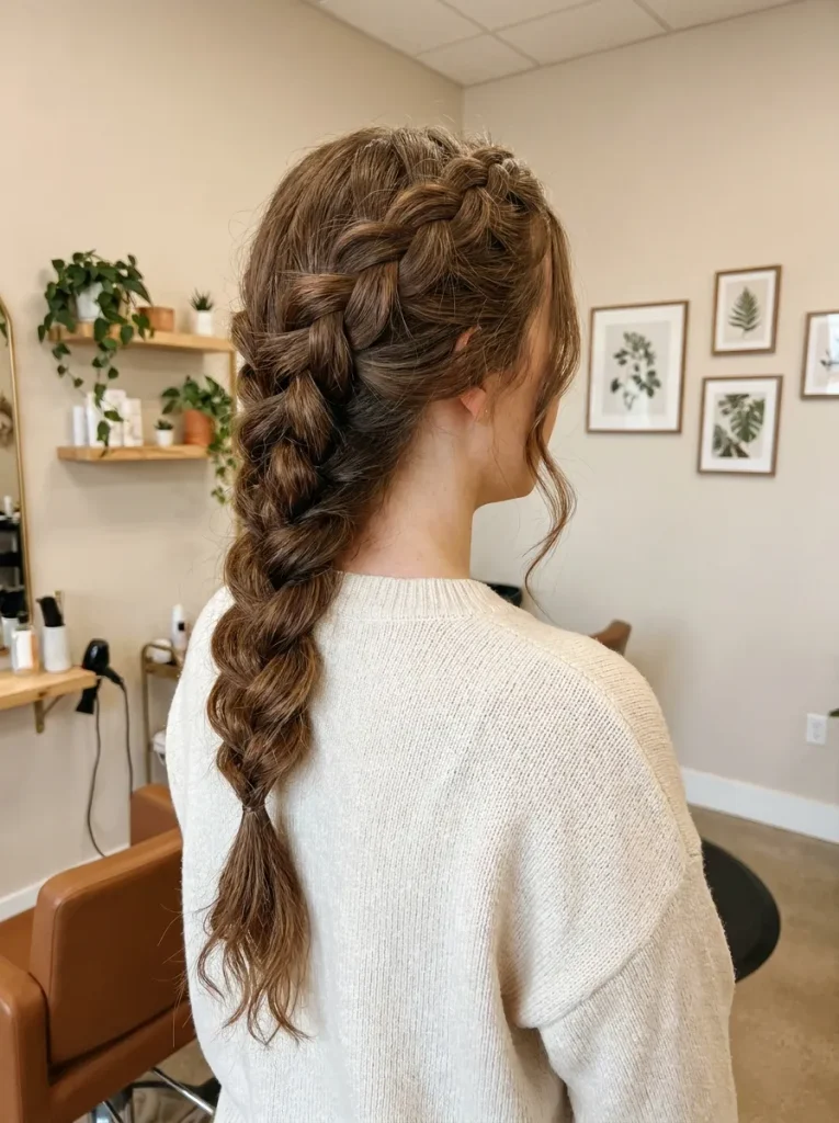 Loose Dutch Braid