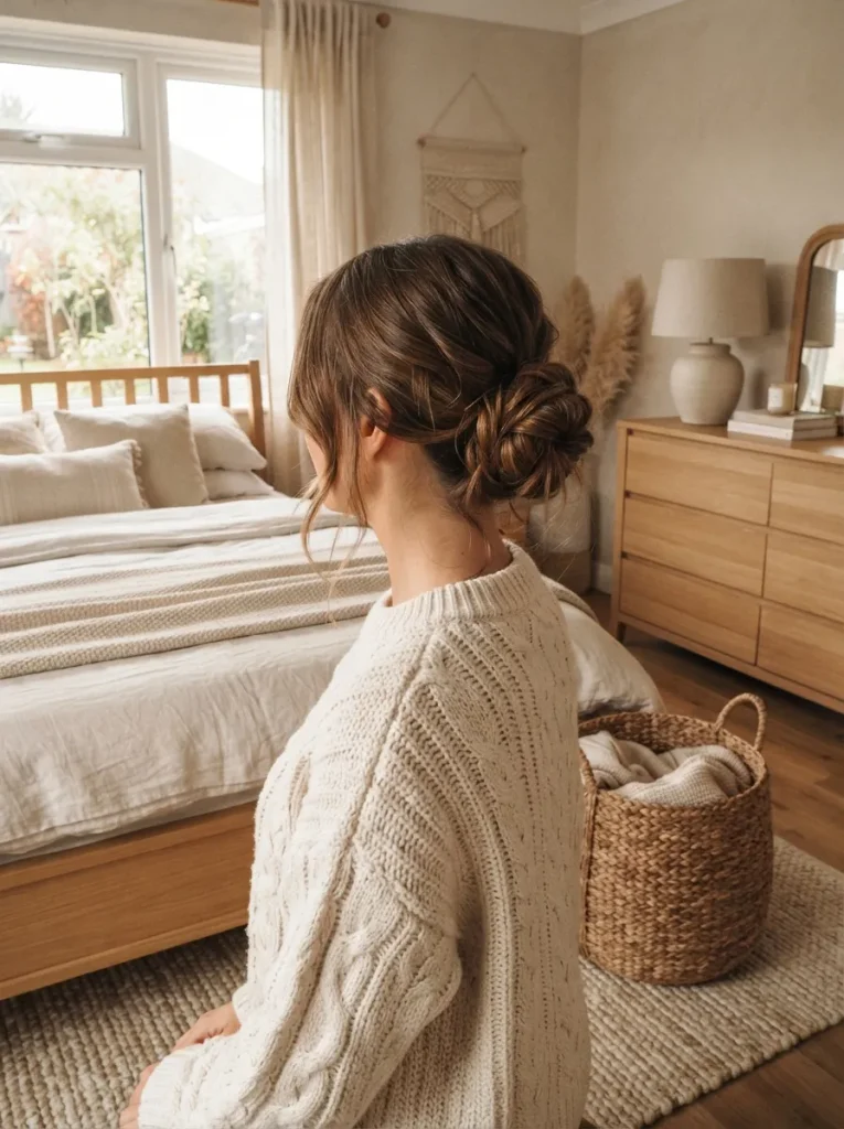 Polished Messy Bun
