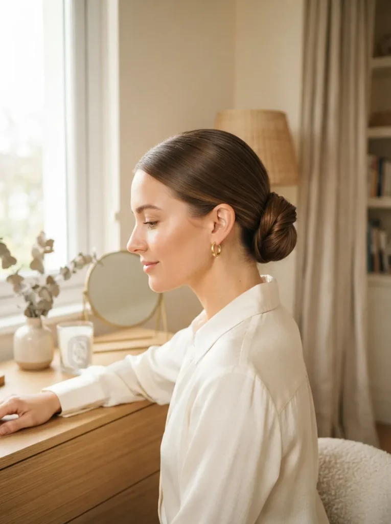 Polished Side Bun