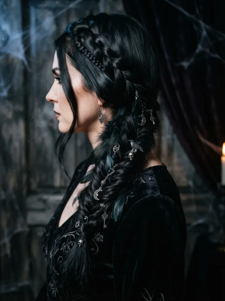 Raven Feather Braid