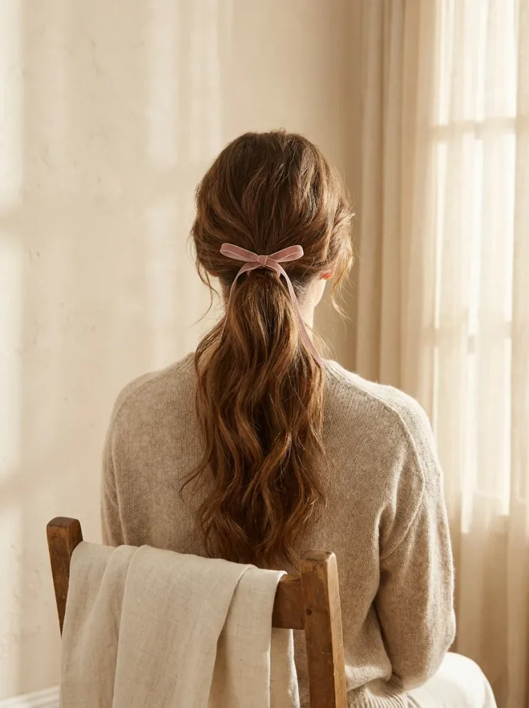 Ribbon Ponytail
