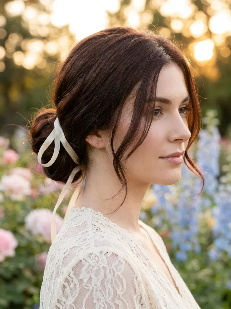 Ribbon Wrapped Bun