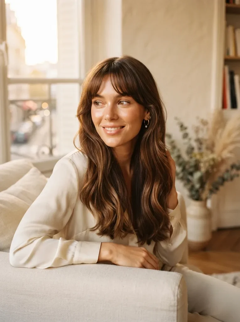 Romantic Wavy Fringe