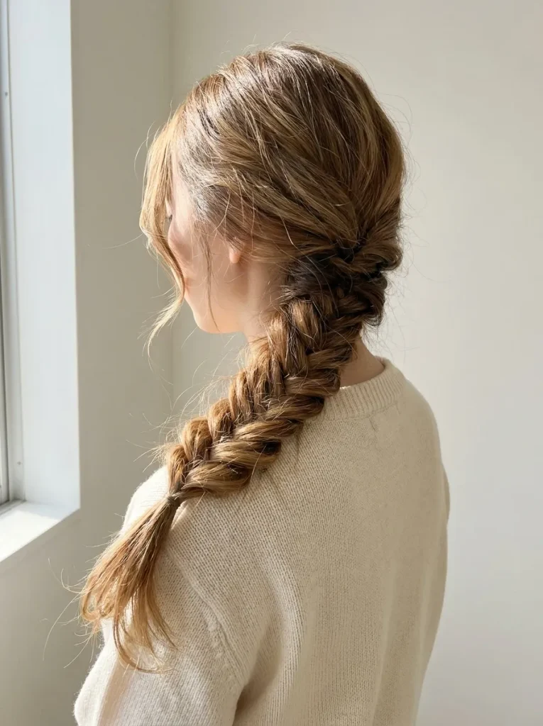 Side Fishtail Braid