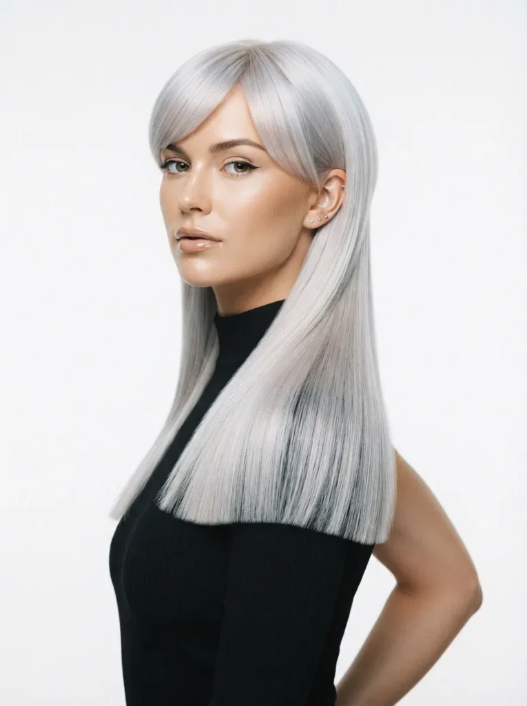 Sleek Platinum Cut