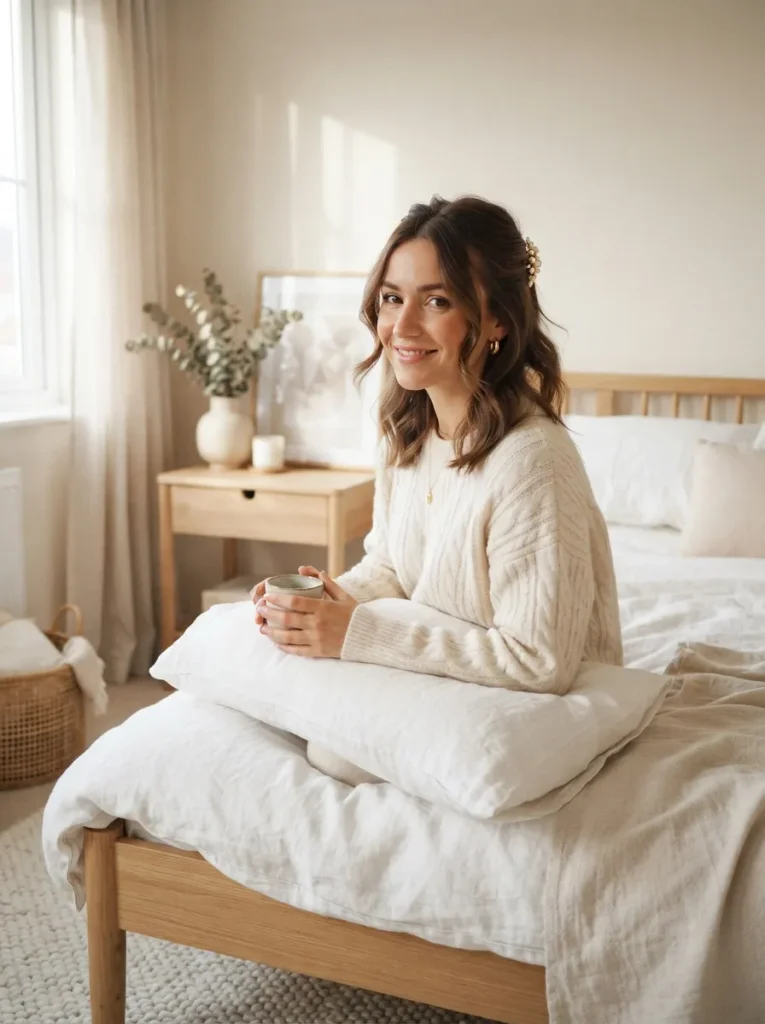 Soft Half-Up Style