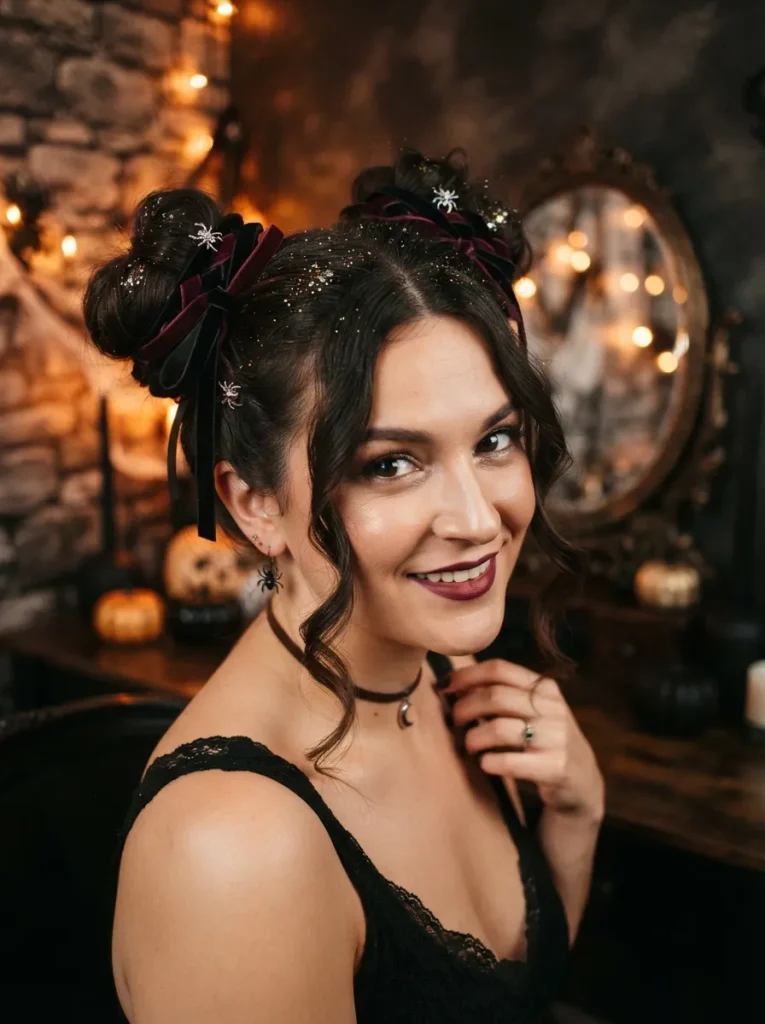 Spooky Space Buns