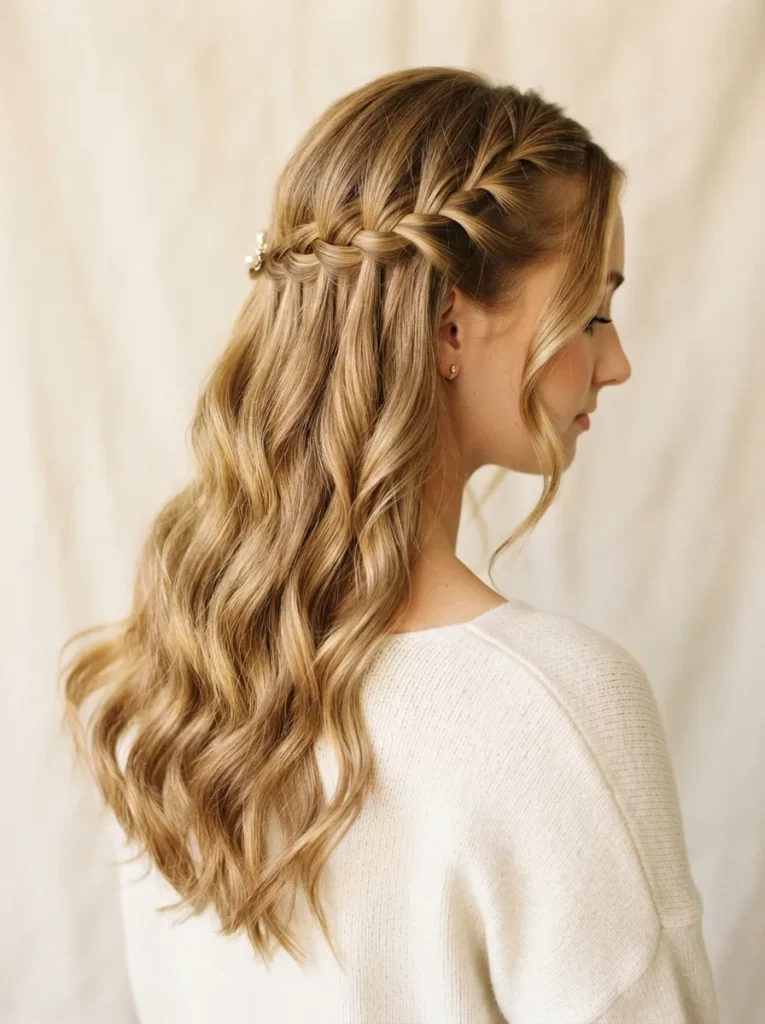 Waterfall Side Braid