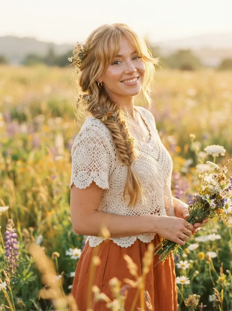 Boho Fishtail Braid