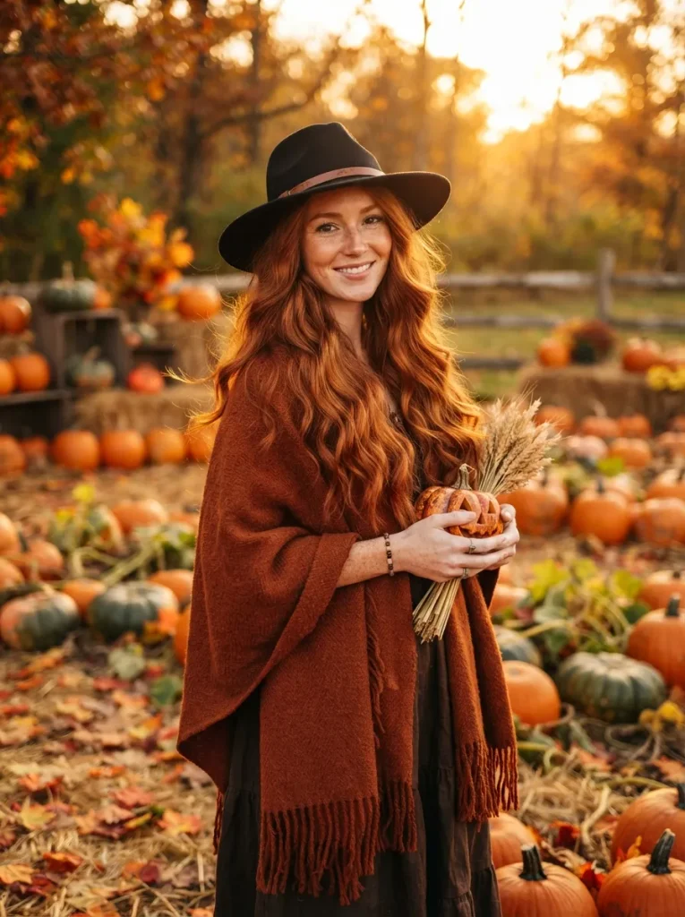 Copper Flame Hair