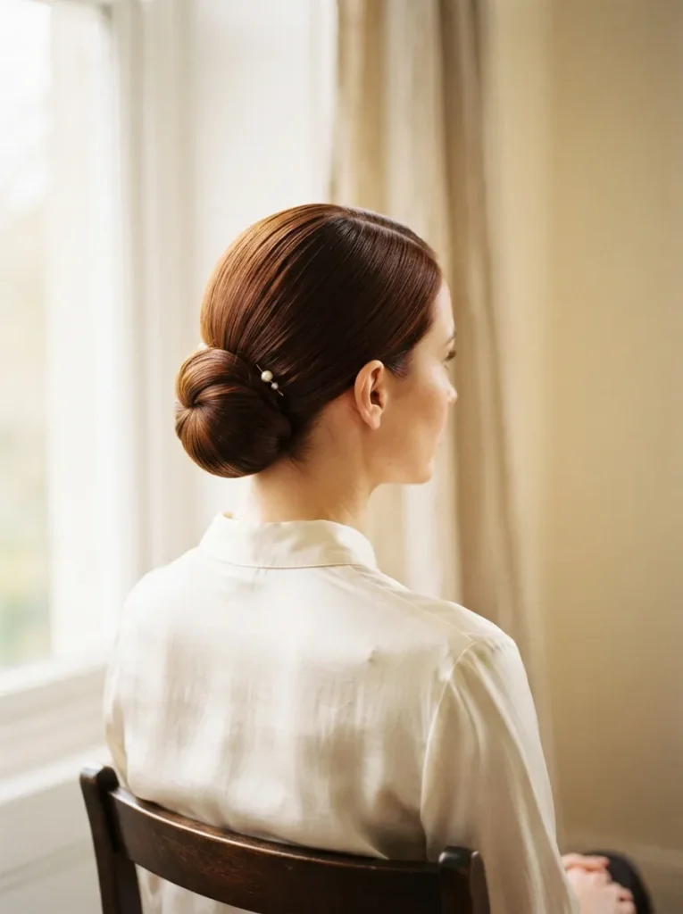 Elegant Low Chignon